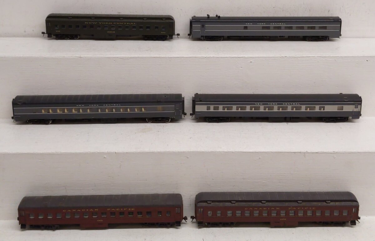 Assorted HO Scale Passenger Cars [7] VG