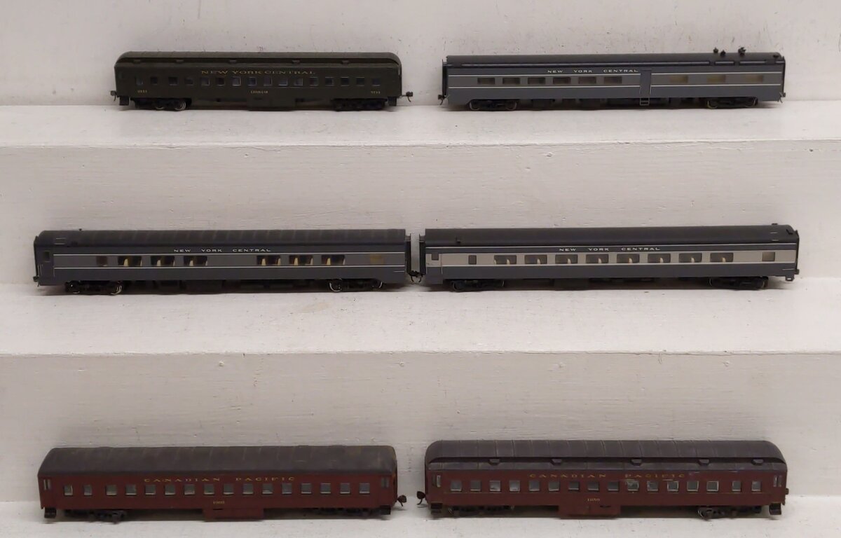 Assorted HO Scale Passenger Cars [7] VG