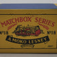 Matchbox No. 18 Vintage CAT D8 Tractor Moko Lesney w/ Box EX