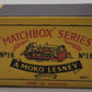 Matchbox No. 18 Vintage CAT D8 Tractor Moko Lesney w/ Box EX
