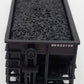 Trainworx Inc 2411-07 N Burlington Northern 100-Ton 4-Bay Hopper #522158 w Coal