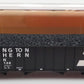 Trainworx Inc 2411-07 N Burlington Northern 100-Ton 4-Bay Hopper #522158 w Coal