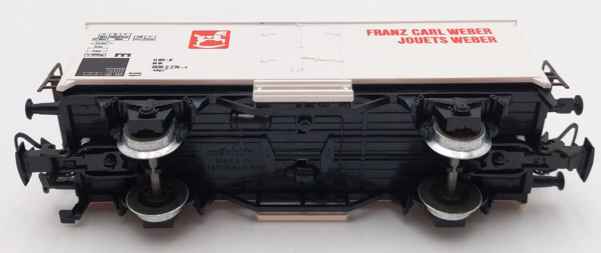 Marklin 4415-84509 HO Scale Franz Carl Weber Jouets Weber Reefer Car EX/Box