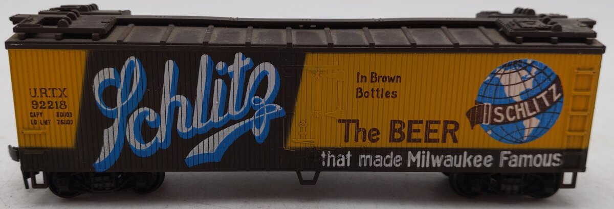 Train Miniature 8107 HO Scale URTX Refrigerator Freight Car #92218/Box