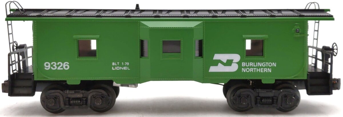 Lionel 6-9326 O Gauge Burlington Northern Bay Window Caboose LN/Box