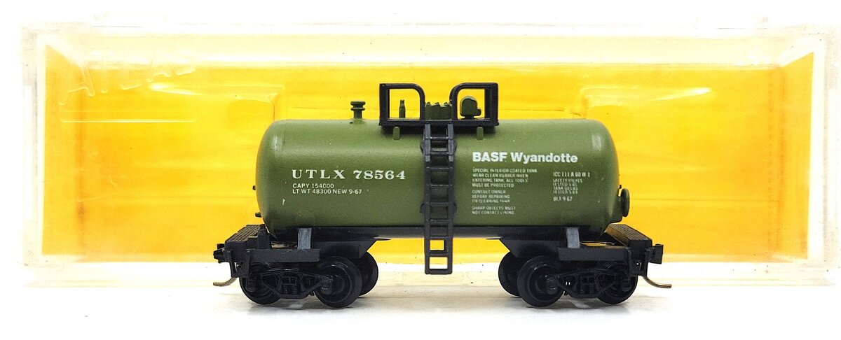 Atlas 3231 N Scale Wyandotte "Beercan" Tank #78564 LN/Box
