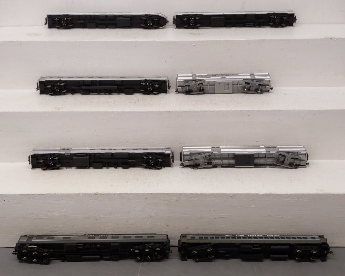 Assorted HO Scale New York Central Passenger Cars [8] VG
