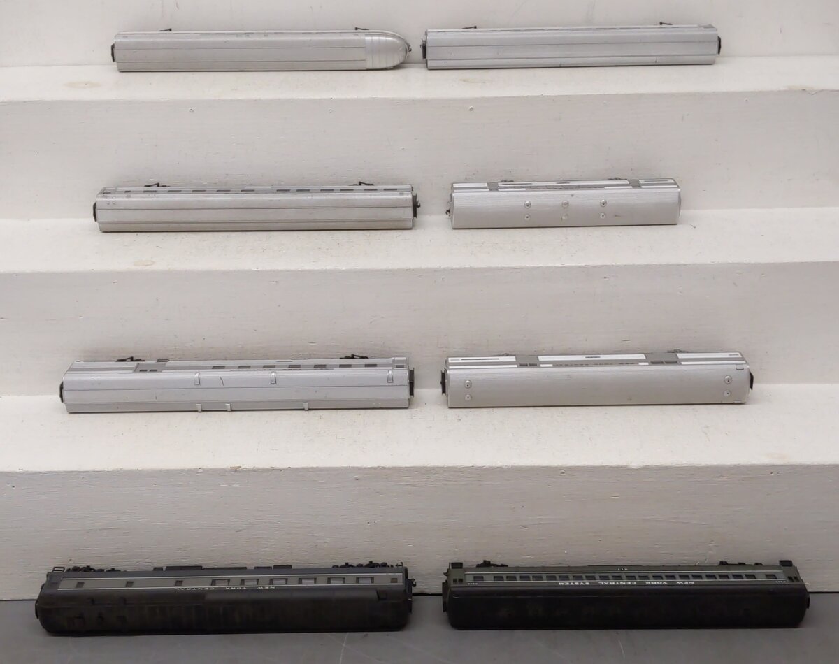 Assorted HO Scale New York Central Passenger Cars [8] VG