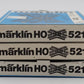 Marklin 5211 HO Scale 45 Degree Crossing Tracks [3] EX/Box