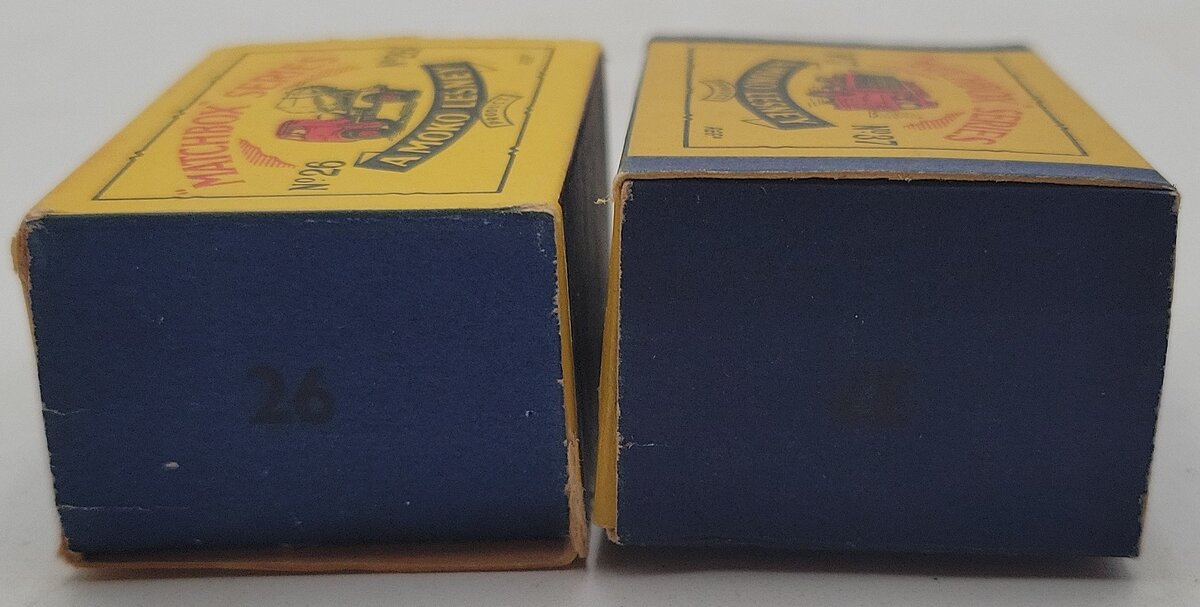 Matchbox Assorted Diecast Vehicles: #26,37 [2] LN/Box