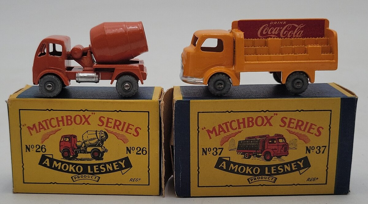 Matchbox Assorted Diecast Vehicles: #26,37 [2] LN/Box