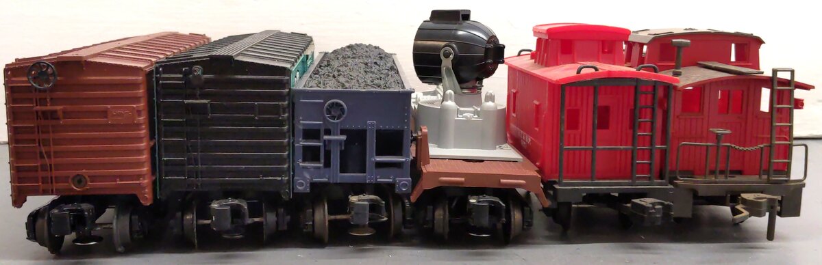 Lionel & Atlas O Gauge Assorted Freight Cars [6] VG
