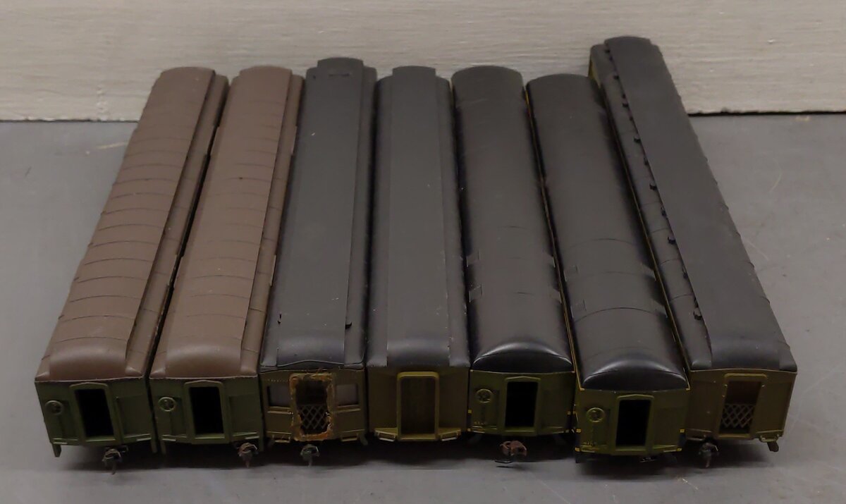 Assorted HO Scale Canadian National Passenger Cars [7] VG
