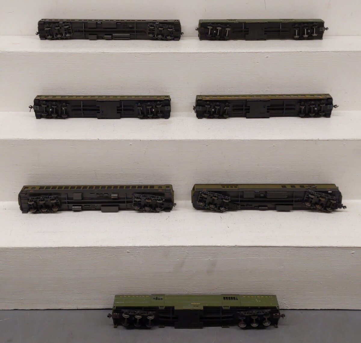 Assorted HO Scale Canadian National Passenger Cars [7] VG