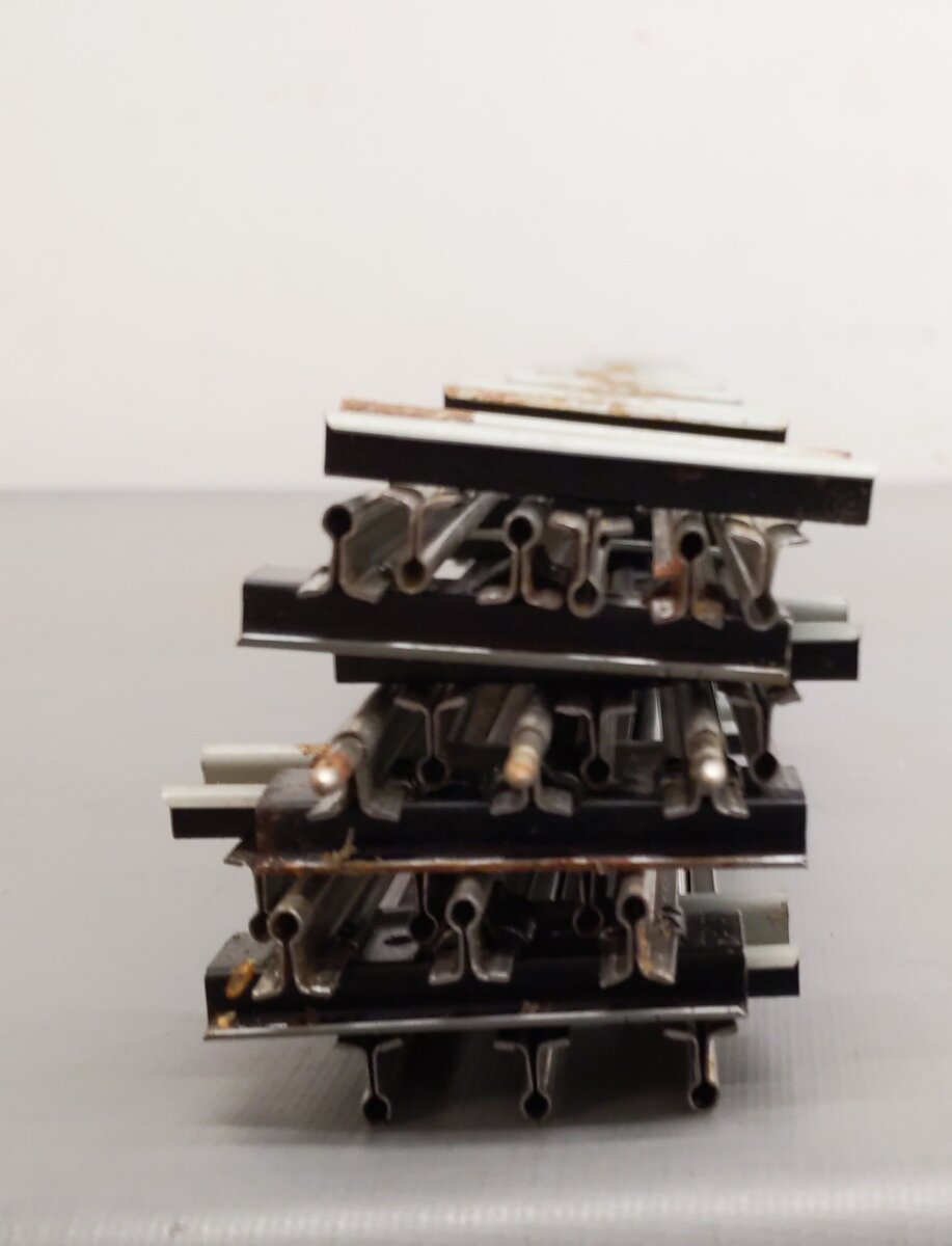 Lionel 6-65024 O27 35" Long Tubular Straight Track Sections (7) VG