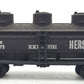 Model Power 3422 N Scale H.E.R.X Hershey's 3 Dome Tank Car #10101 EX