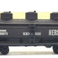 Model Power 3422 N Scale H.E.R.X Hershey's 3 Dome Tank Car #10101 EX