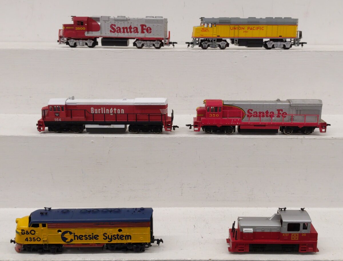 Bachmann, Tyco & Life-Like HO Scale Diesel Locomotives [6] VG