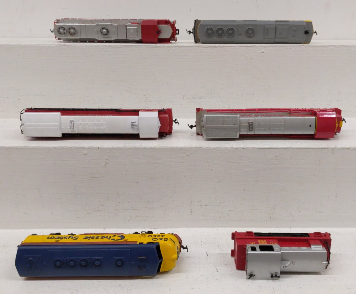 Bachmann, Tyco & Life-Like HO Scale Diesel Locomotives [6] VG