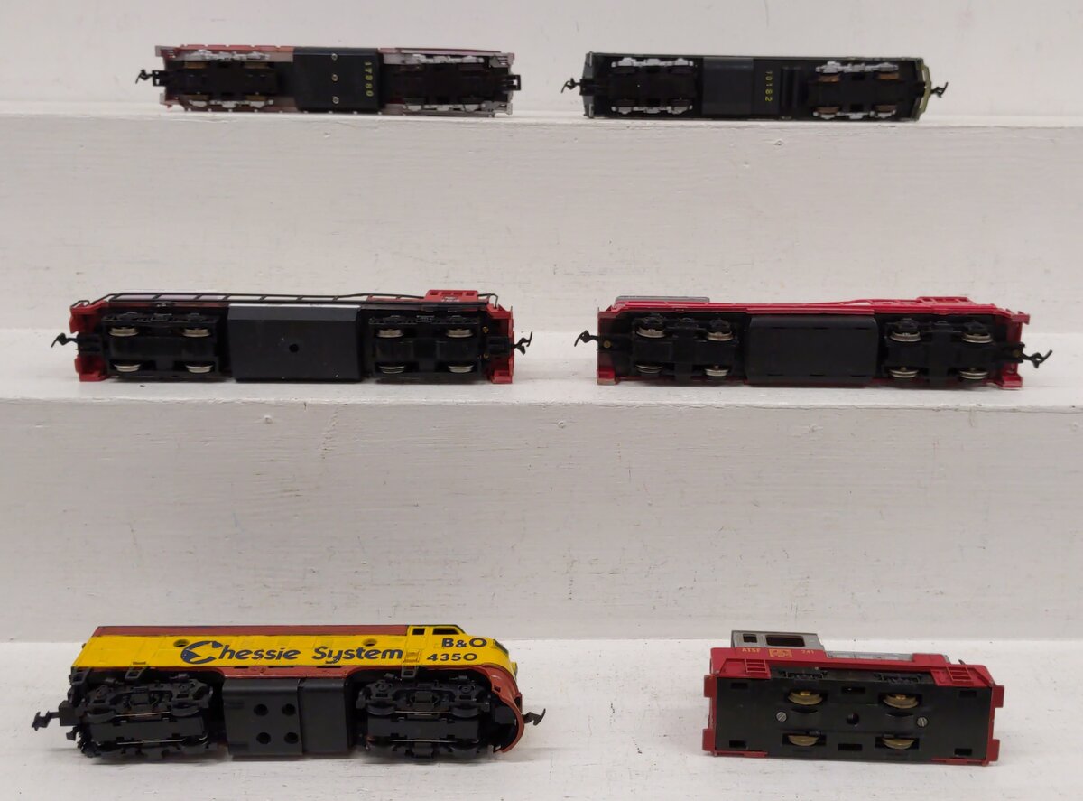 Bachmann, Tyco & Life-Like HO Scale Diesel Locomotives [6] VG