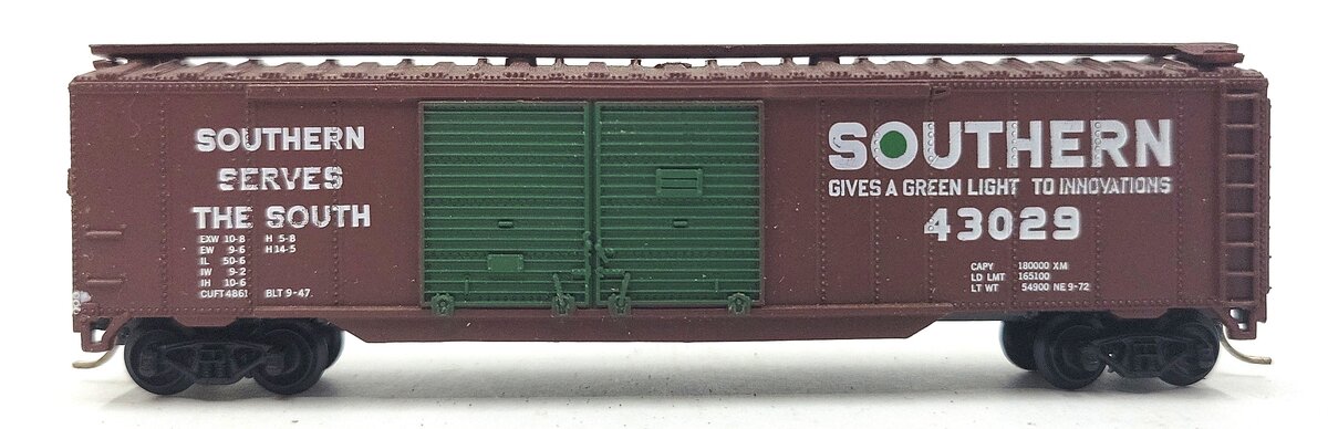 Atlas 3612 N Scale Southern 50' Box Car #43029 LN/Box