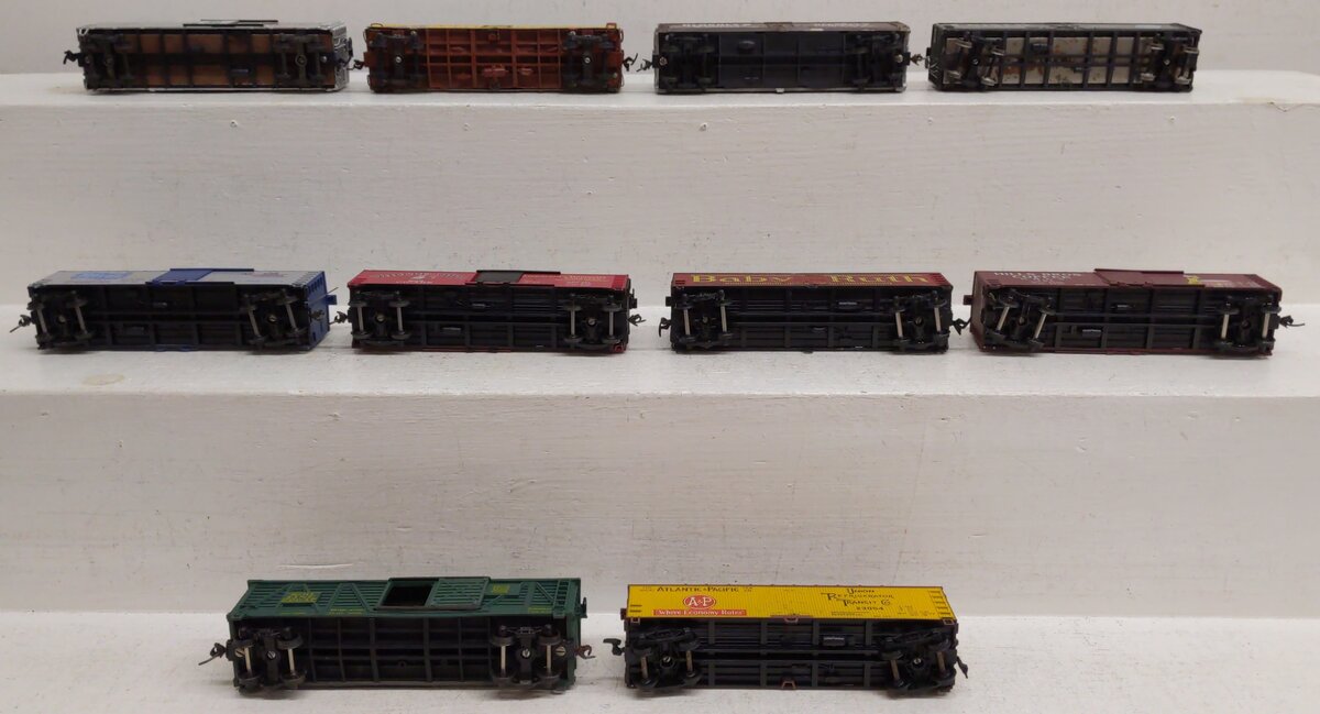Tyco & Other HO Assorted Freight Cars [10] EX