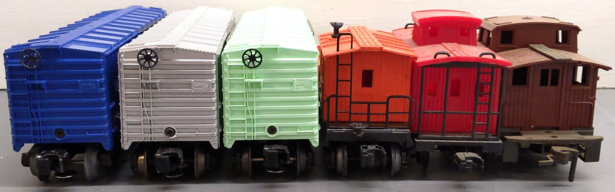 Lionel & Atlas Assorted O Gauge Freight Cars [6] VG