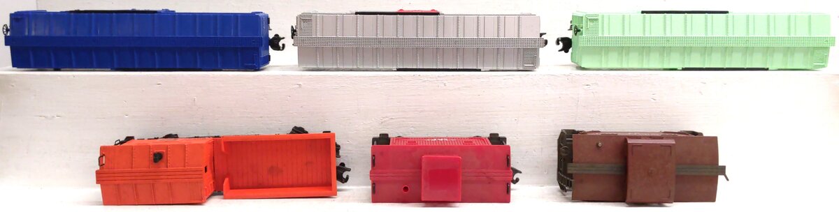 Lionel & Atlas Assorted O Gauge Freight Cars [6] VG