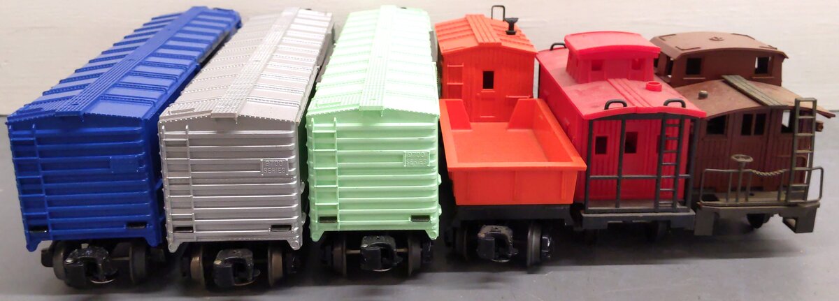 Lionel & Atlas Assorted O Gauge Freight Cars [6] VG
