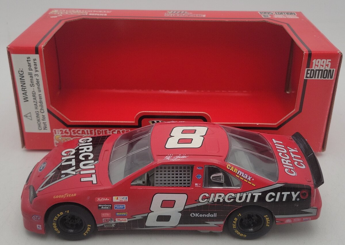 Racing Champions 1995 Diecast 1:24 Circuit City Carmax Car #8 EX/Box