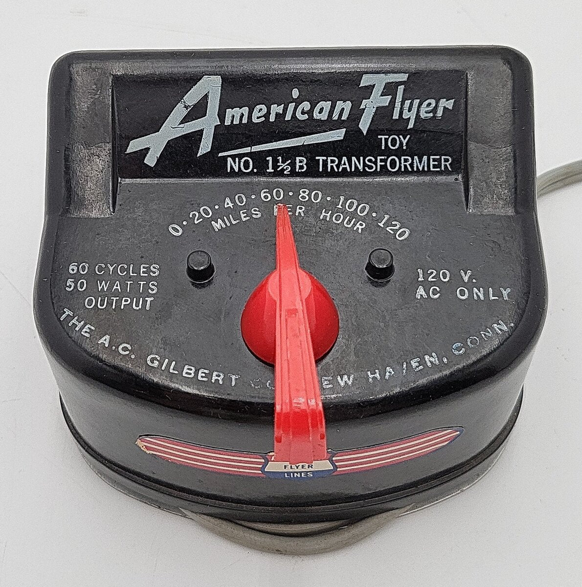 American Flyer 5520T Vintage S GM UP Freight Set - RARE! VG/Box