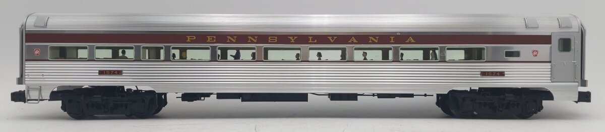 Lionel O-Gauge Pennsylvania Aluminum Coach Car #1574 EX