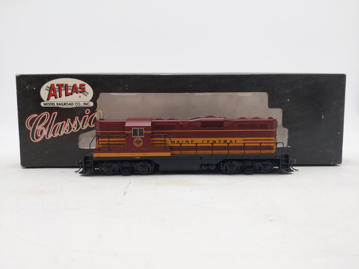 Atlas 8413 HO Scale Maine Central EMD GP-7 Diesel Locomotive EX/Box