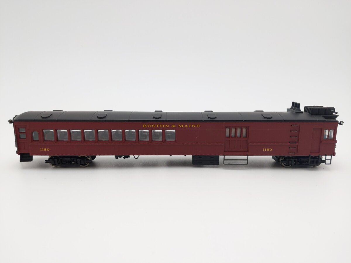 Bachmann 81409 HO Boston & Maine EMC Gas Electric Doodlebug #1180 EX/Box