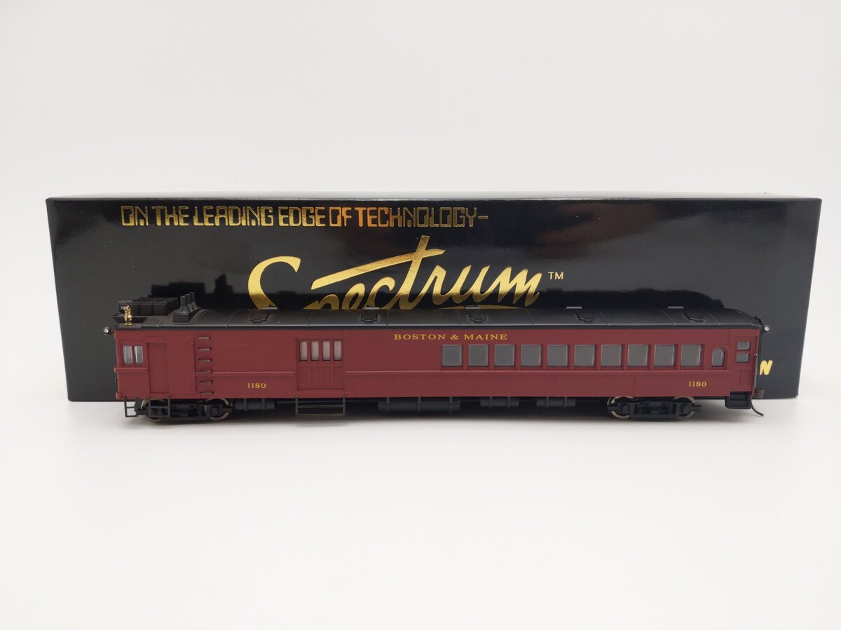 Bachmann 81409 HO Boston & Maine EMC Gas Electric Doodlebug #1180 EX/Box