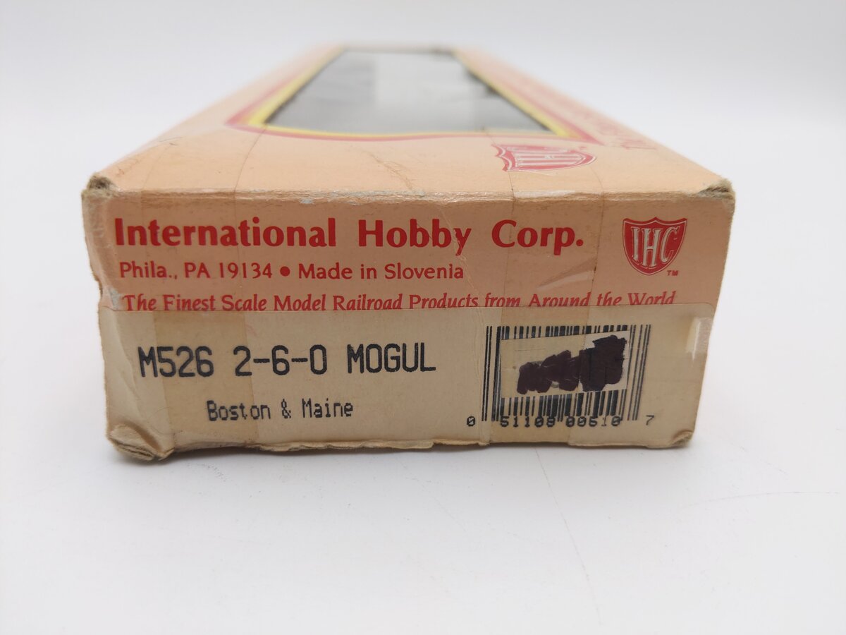 IHC M526 Boston & Maine 2-6-0 Mogul Steam Locomotive EX/Box