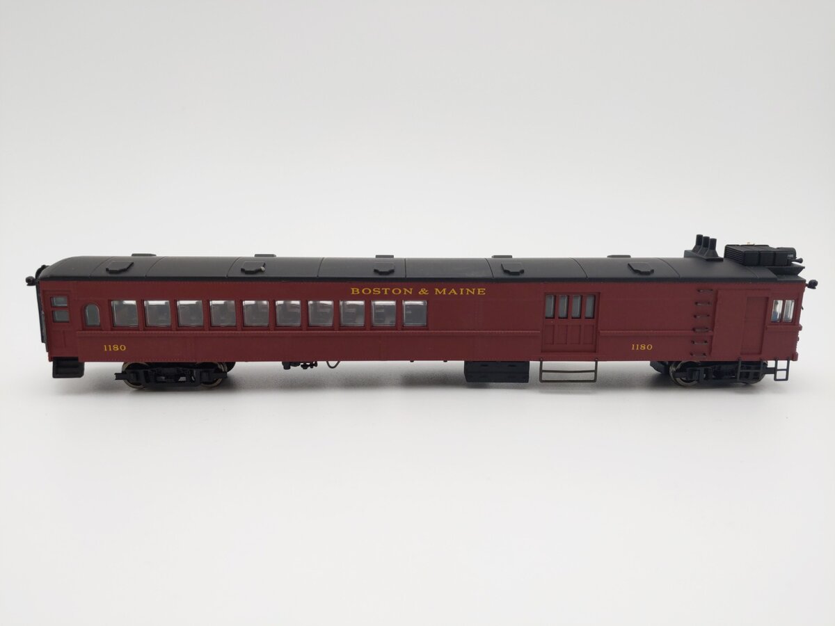 Bachmann 81409 HO Boston & Maine EMC Gas Electric Doodlebug #1180 EX/Box