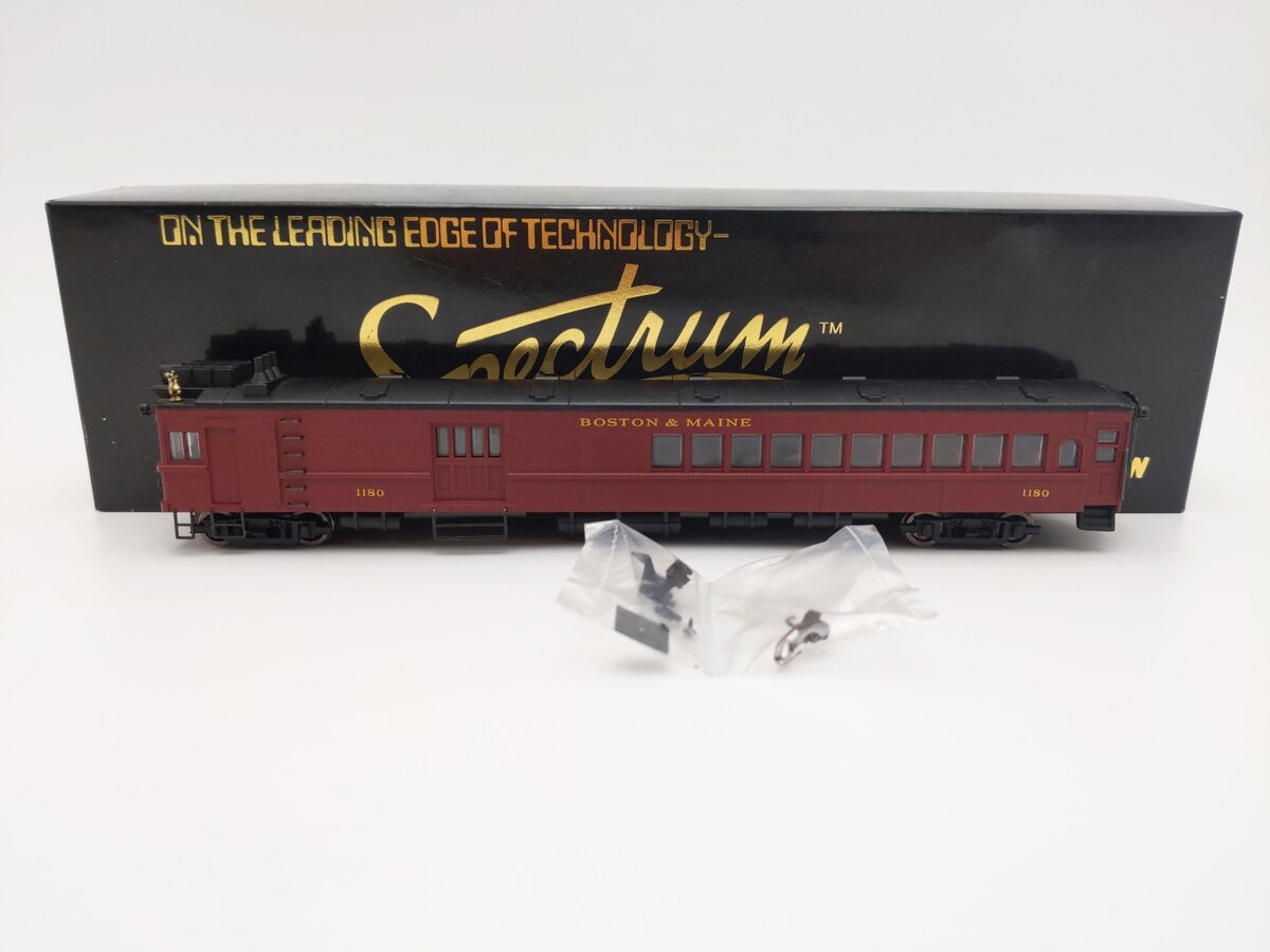 Bachmann 81409 HO Boston & Maine EMC Gas Electric Doodlebug #1180 EX/Box