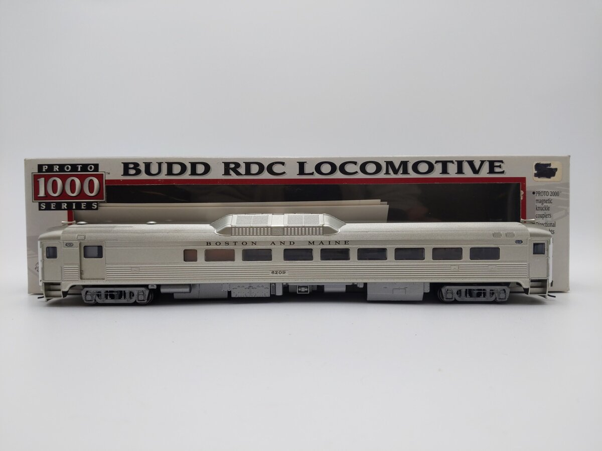 Proto 1000 23974 HO Boston & Maine Budd RDC Diesel Locomotive #6209 EX/Box