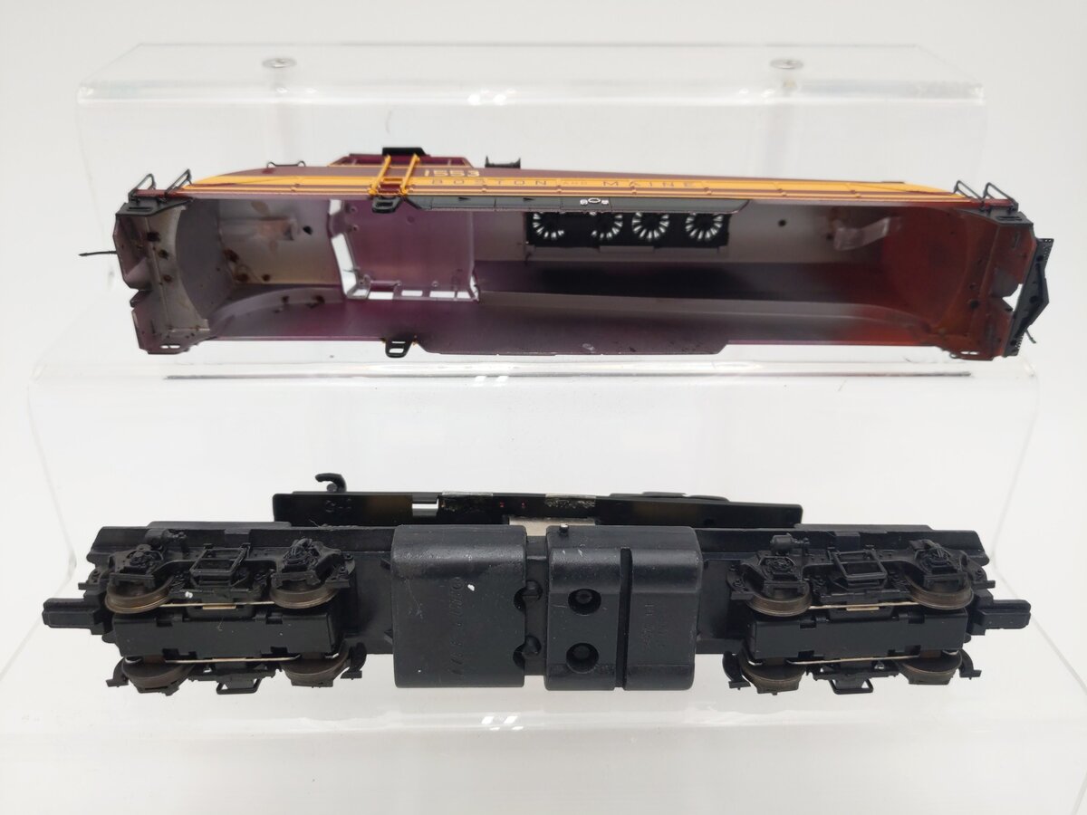 Proto 2000 8354 HO Boston And Maine Diesel Locomotive #1553 EX/Box