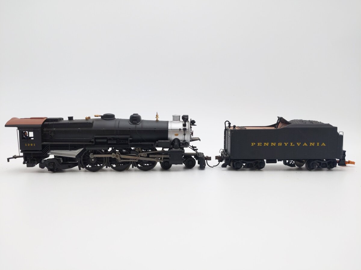 Bachmann Spectrum 84014 HO PRR K4 4-6-2 Pacific Steam Loco & Tender #1361 w DCC EX/Box