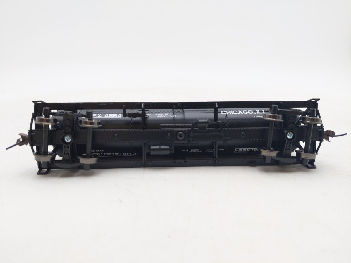 Athearn 7358 HO Scale Gustafson Bros Oil Co Tripple Dome Tank Car #4554 EX/Box