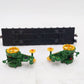 Athearn 8156 HO Gauge John Deere 40' Flat Car w/ Waterloo Boy Tractors EX/Box