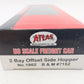 Atlas 1862 HO Scale B&M 2 Bay Offset Side Hopper #7152 EX/Box