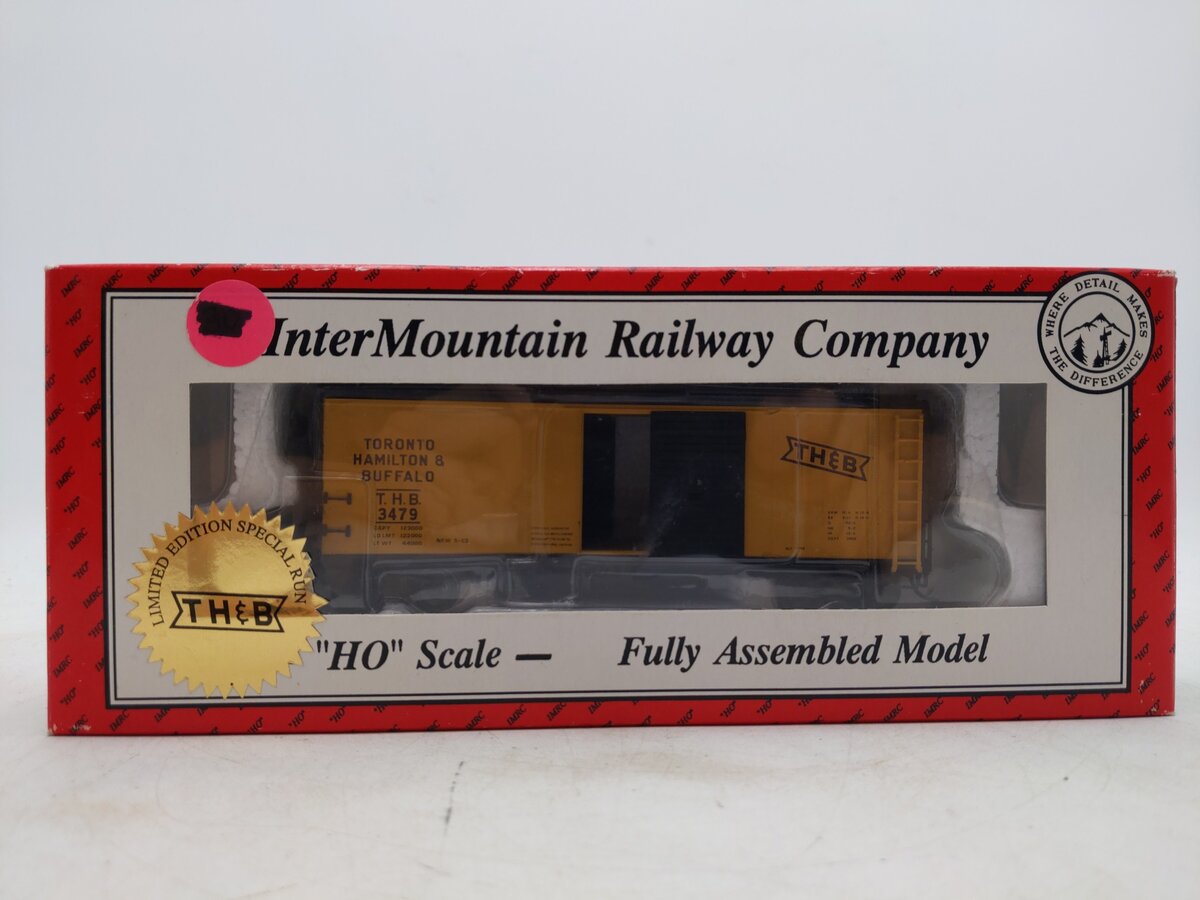InterMountain 1071C HO Scale TH&B 40' Single 6' Door Boxcar LN/Box