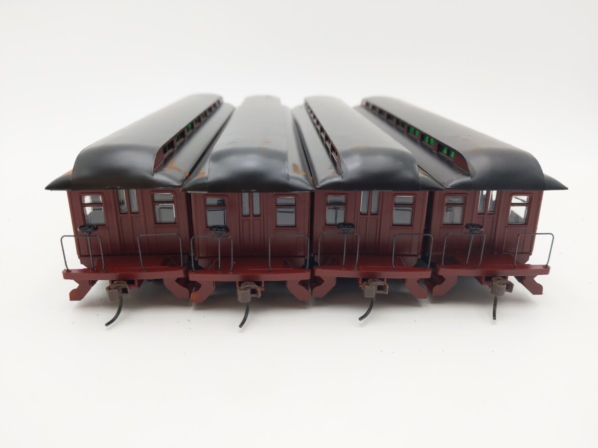 Roundhouse 84827 HO Scale Boston & Maine Overland Passenger Set (Set of 5) EX/Box