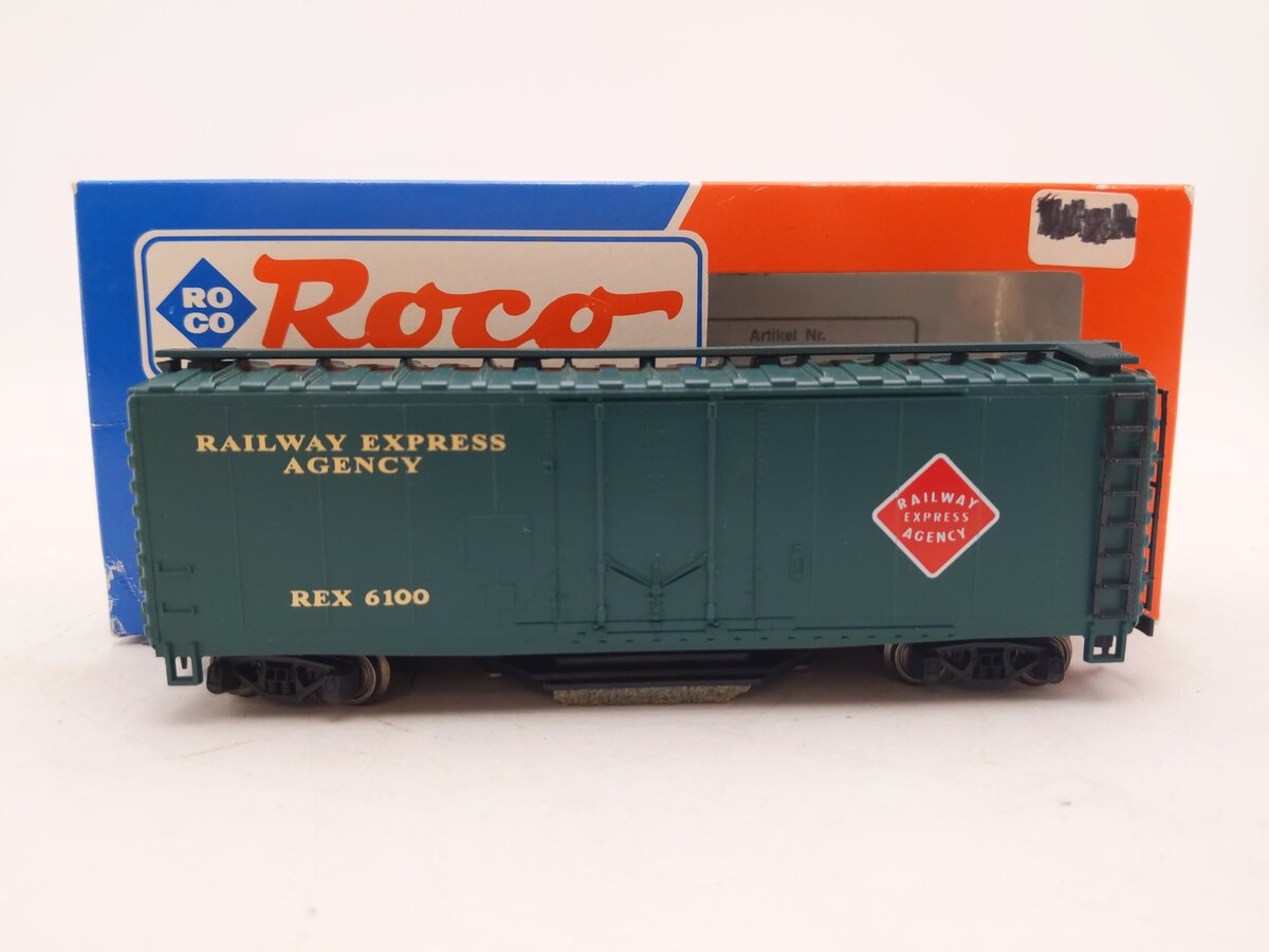 Roco 040-40100 HO Scale REA Track Cleaner Car EX/Box