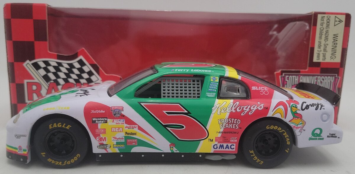 Racing Champions 1948 - 1998 1:24 Kellogs Diecast Stock Car Replica #5 EX/Box