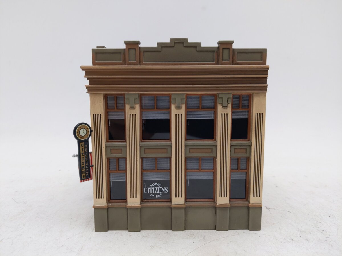 Woodland Scenics BR5033 HO Built-&-Ready Citizens Savings and Loan Building EX