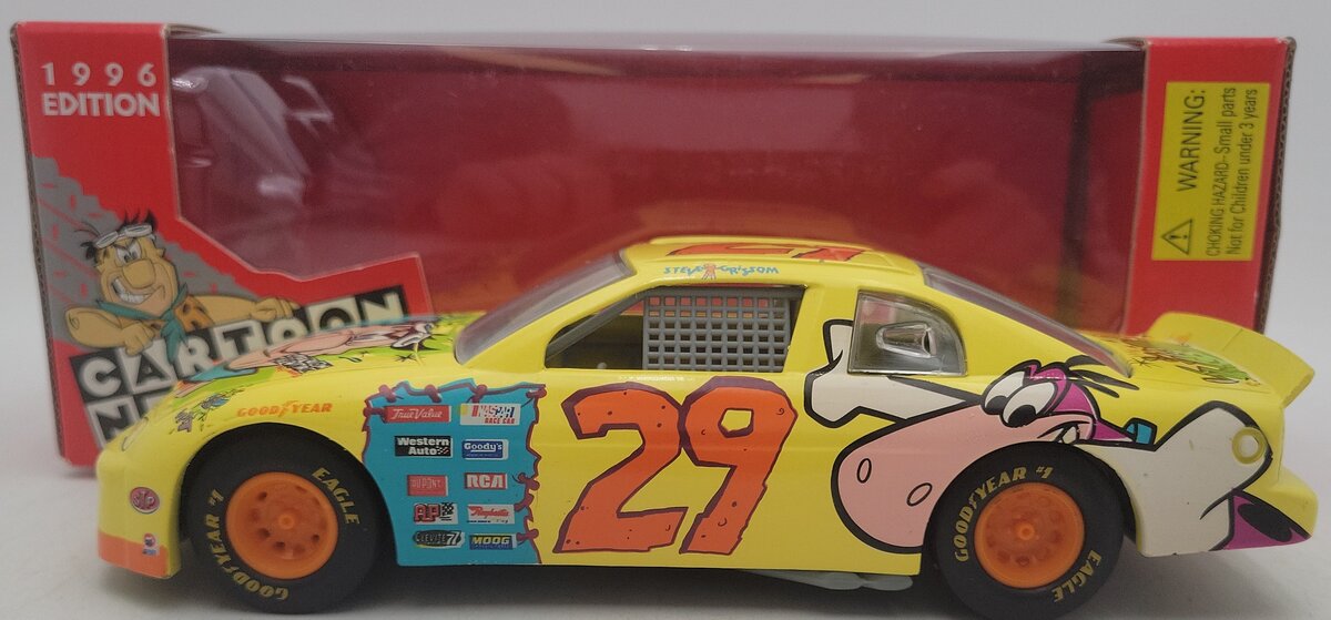 Racing Champions 1996 1:24 Diecast Cartoon Network Stock Car Replica #29 EX/Box